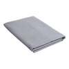 Flat Sheet Bed Linen Charcoal Gray
