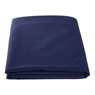 Poly Cotton Navy Quilt Cover
